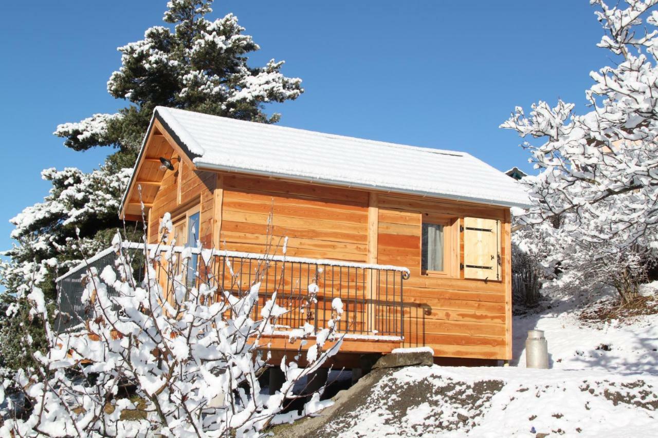Clos Shambhala-Chalet d'hôtes Saint-Jean-Saint-Nicolas Extérieur photo