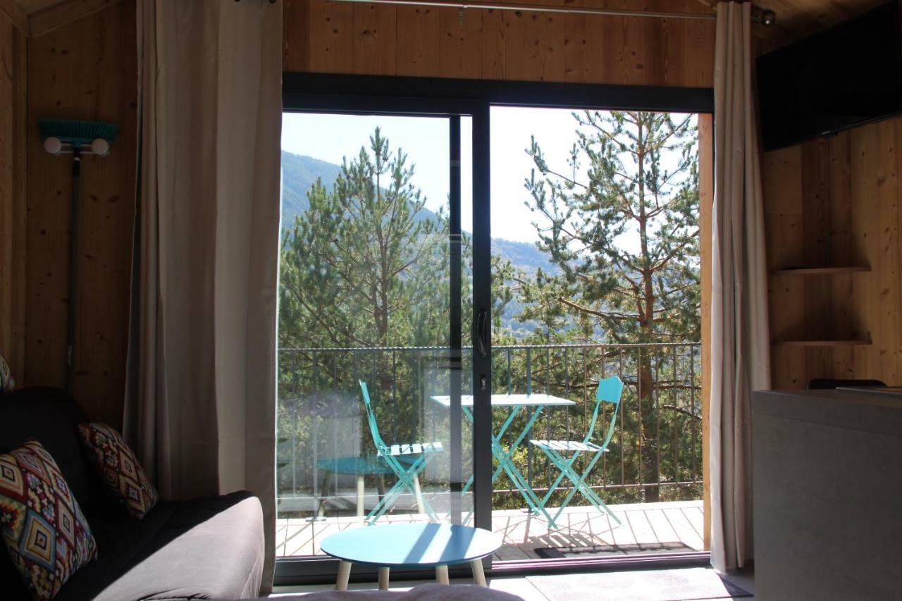 Clos Shambhala-Chalet d'hôtes Saint-Jean-Saint-Nicolas Extérieur photo