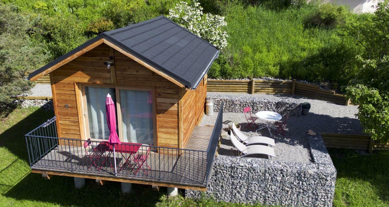 Clos Shambhala-Chalet d'hôtes Saint-Jean-Saint-Nicolas Extérieur photo