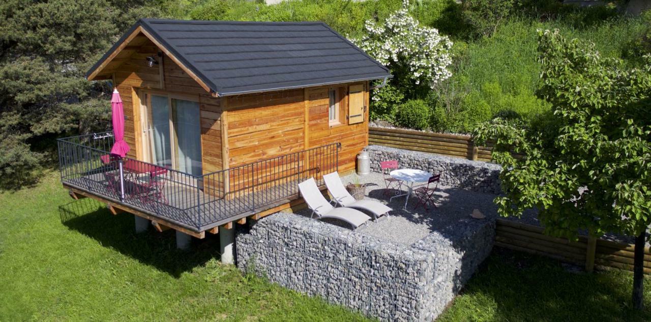 Clos Shambhala-Chalet d'hôtes Saint-Jean-Saint-Nicolas Extérieur photo